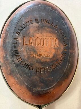 La Cotta  Pan -  Oval Pan or roaster